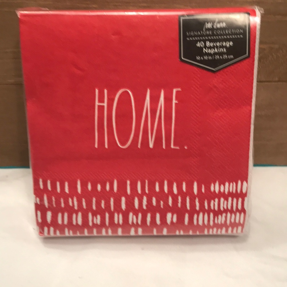 Rae Dunn Home Beverage Napkins